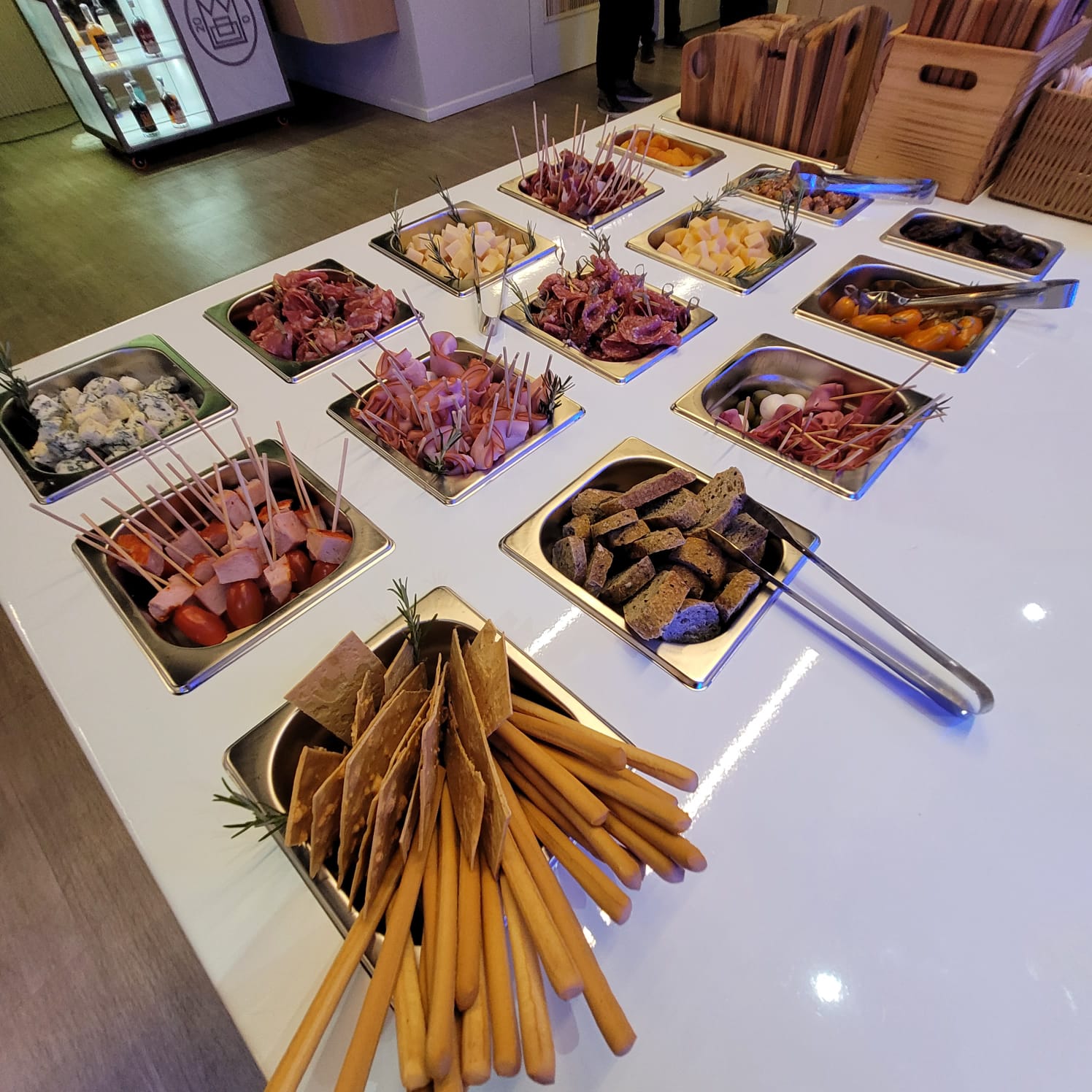 Evitar sujeira - Catering limpo e elegante