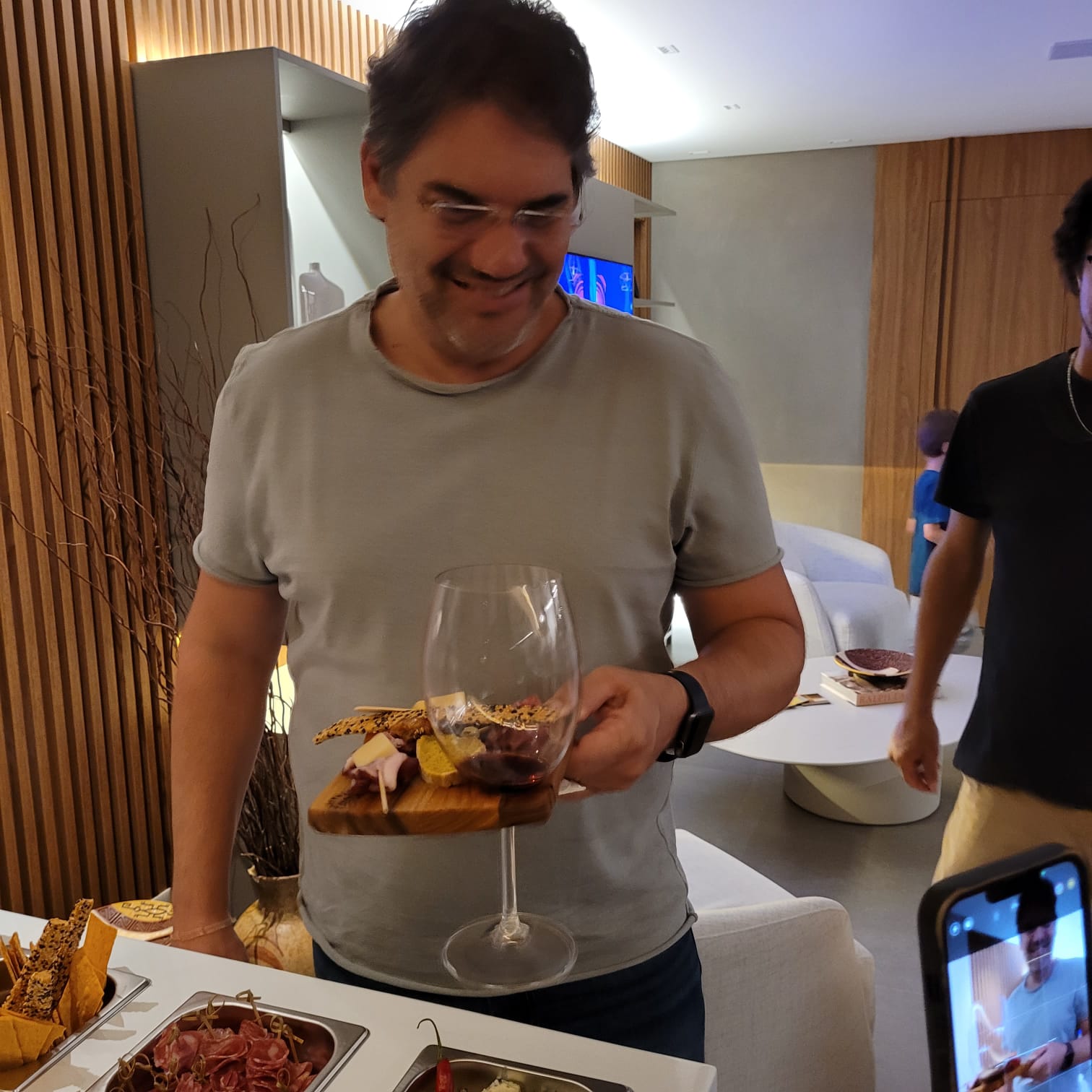 Facilitar a circulação - Evento corporativo elegante